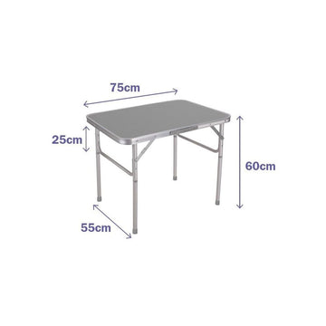 Folding Table Marbueno Grey 75 x 60 x 55 cm