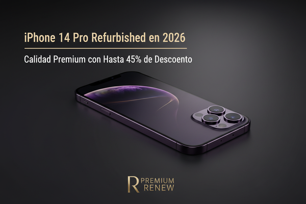 iPhone 14 Pro Refurbished en 2026: Calidad Premium con Hasta 45% de Descuento