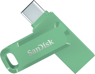 SanDisk Ultra Dual Drive Go Unit Flash USB 128GB USB 3.2 Gen 1 / USB-C Green Absenta — image 1