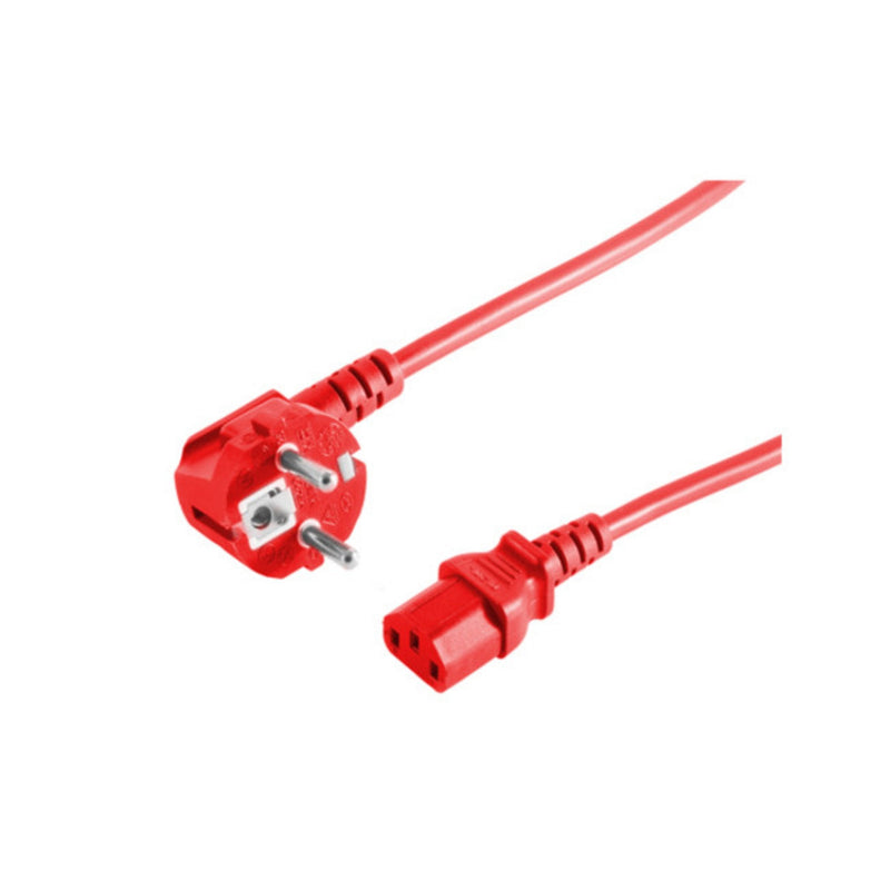 S/Conn Maximum Connectivity 09-05184 Cable Transmisión Red 1,8M CEE7/7 C13 Acoplador