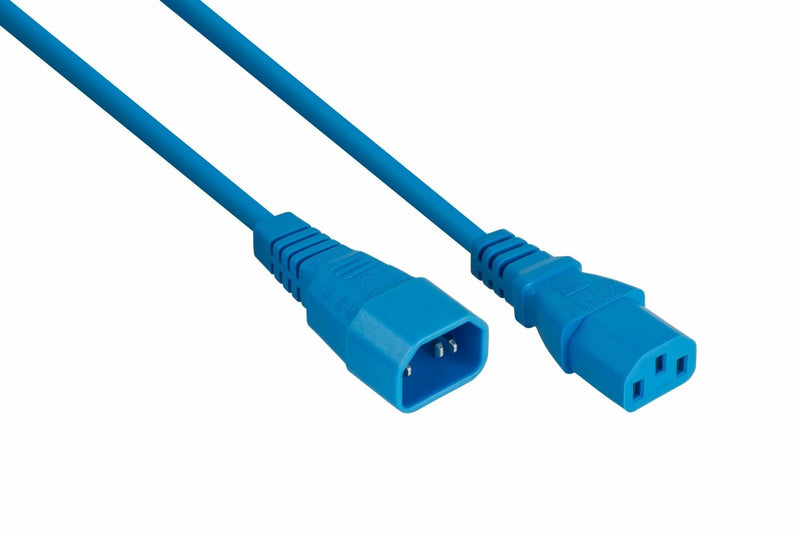 Kabelmeister Cable Alargador IEC C14 An C13 Blue 5M