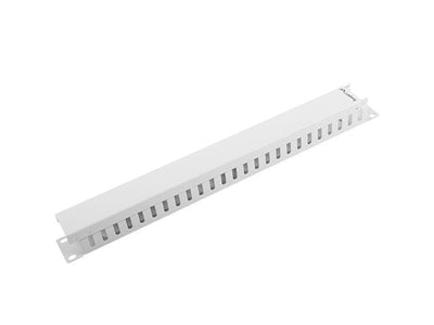 Lanberg Organiser Cables AK-1201-S 19'/48.26CM Panel Type a Metallic 1U Ris — image 1