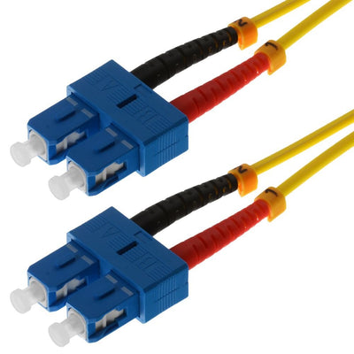 Helos Lwl Network Cable Sc/Sc Duplex 9/125?M OS2 Yellow 10,0M — image 1