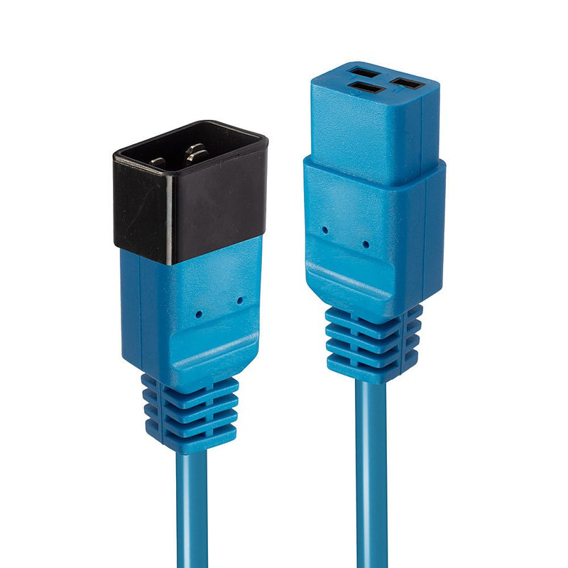 Lindy Extensión Network IEC C19 a C20 Blue 3M External a Granel