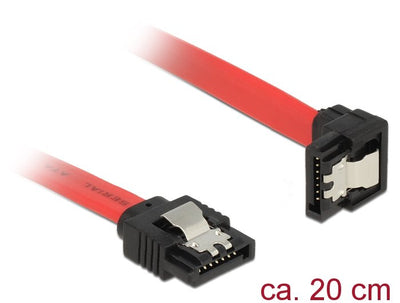 Delock Cable SATA 6GB/S Male Gerade SATA Male Unten — image 1
