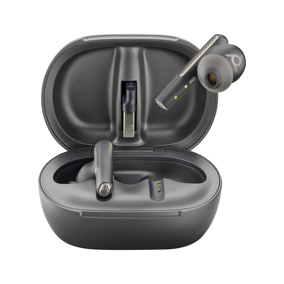 Poly In-Ear Bluetooth Headphones Poly Voyager Free 60+ Uc Black