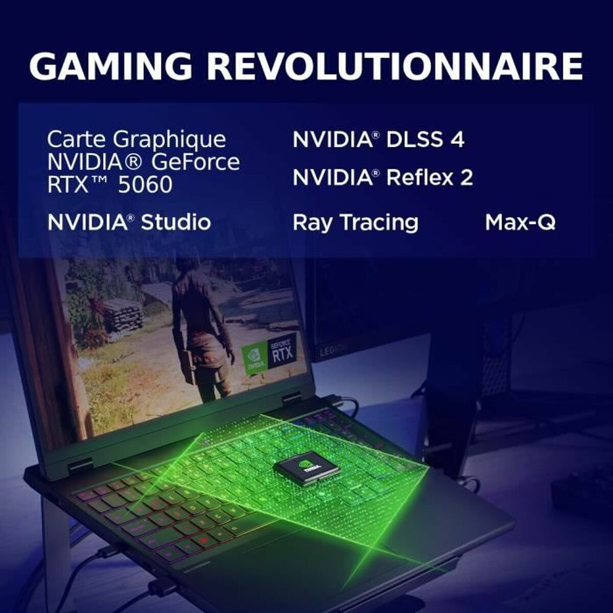 Lenovo Laptop Lenovo Legion 5 15Irx10 Azerty 15,6" Intel Core I7-1360P 32 Gb Ram 512 Gb Geforce Rtx 5060