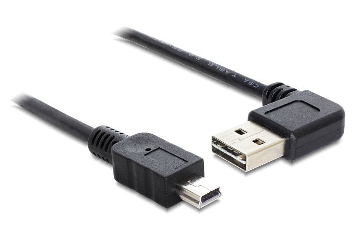 Delock Cable Easy-USB 2.0 Typ-a Male USB 2.0 Typ Mini-b Male 5M