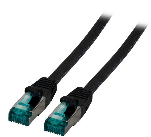 Efb RJ45 Network Cable S/FTP, CAT.6A, Lszh, 20M, Black