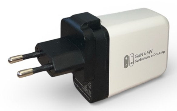 Charger Skull Factory NS2 Powerdock 65W With Cables Incluidos.