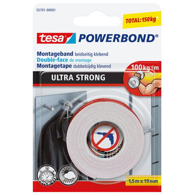 Tesa 55791-00001 Tape Powerbond Ultra Strong 1,5M 19MM — image 1