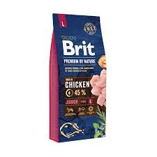 Brit Premium By Nature Junior L Puppy Chicken 15KG