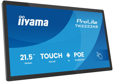 Iiyama 55.0CM 21,5 TW2223AS-B3P 16:9M-TOUCH Usbc Android — image 1