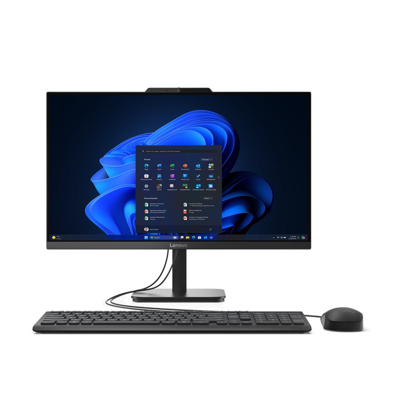 Lenovo Keyboard German - Thinkcentre V100 Aio 13BE002FGE - 60,5CM (23,8) Fhd-display - Intel Core I3-N305, 16G