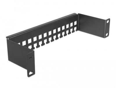 Delock 10 Carril Sujeción Cables, Forma Stand 1 U Black — image 1