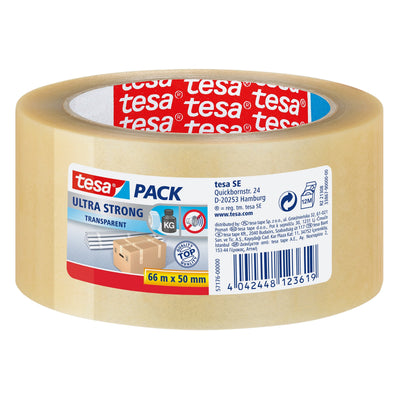 Tesa Tesapack Ultra Strong, Transparent (pvc), Tape Adhesiva — image 1