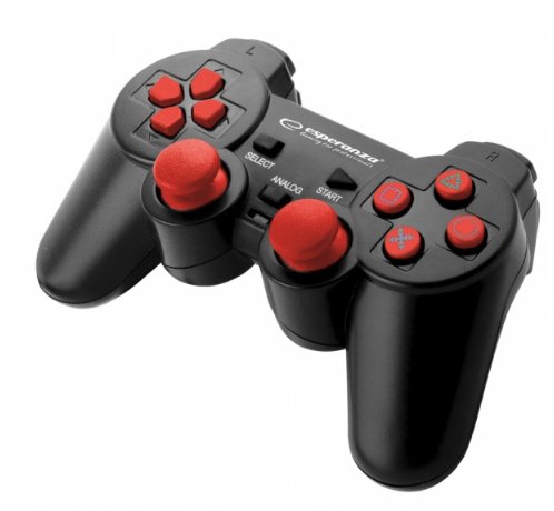 Esperanza EGG106R Corsair -gamepad Vibración PS2 / PS3