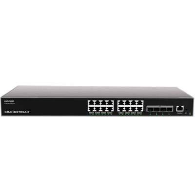 16P Grandstream GWN7812P 16X Port PoE Layer 3 Managed Netzwerk Switch — image 1
