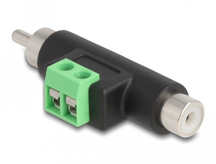 Delock Adapter Rca Male And Rca Female a Bloque Terminals