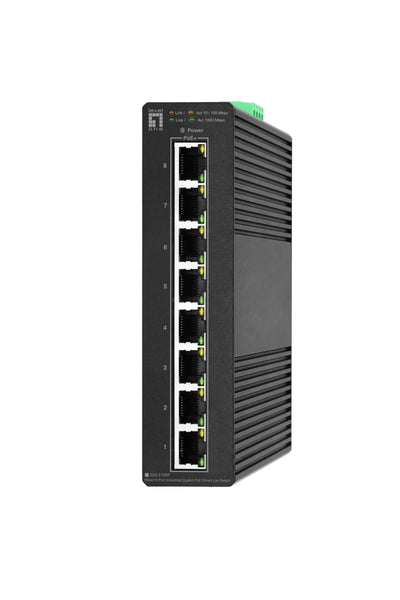 Levelone Switch 8X Ge IGS-2108P 8XPOE Outputs Black — image 1