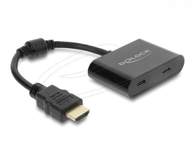 Delock Adapter HDMI Connector Male a USB Type-c™ Connector Female (dp Alt Mode) 4K 60 HZ — image 1