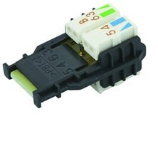 Telegärtner F00020A2130 Connector T568A Black