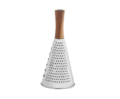 Andrea House Grater Inox/Acacia Ø10,5X24CM CC68027 — image 1