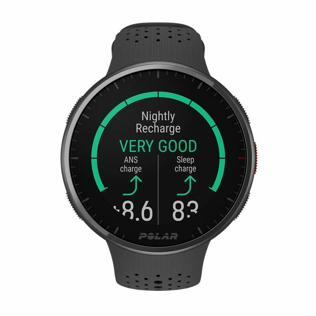 Polar Smartwatch Polar Black 1,2"