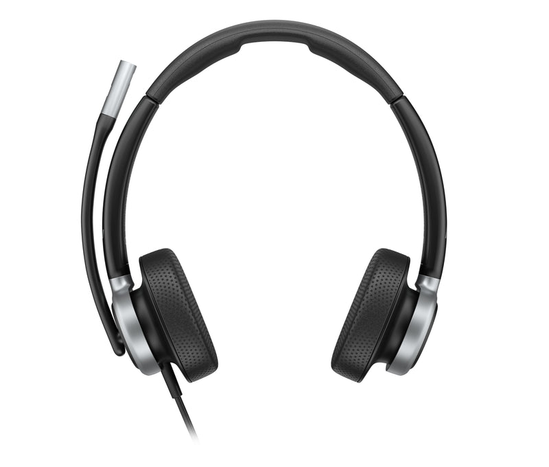 Poly Auricular HP Mission 625 Mission 600 Series Oreja Cableado USB-C USB-A Negro Certificado Microsoft Teams