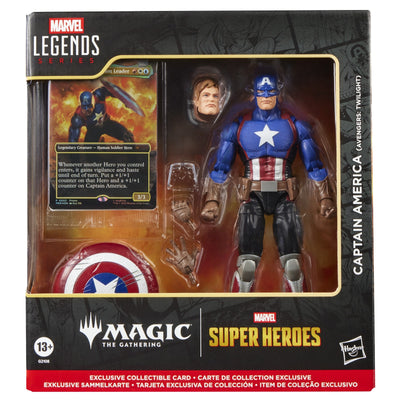 Hasbro Figure Marvel Legends Series X Magic: The Gathering Capitan America — image 1
