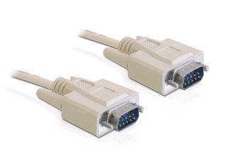 Delock 82981 Cable Serie D-sub 9 Male a Male 2M — image 1