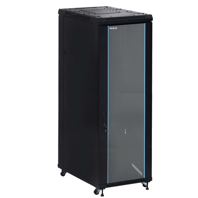 Phasak Cabinet Rack Floor 19 Pro 42U Black 600X800 Montado — image 1