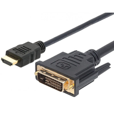Techly Cable 5.0M HDMI - DVI-d M/M 5M Black — image 1