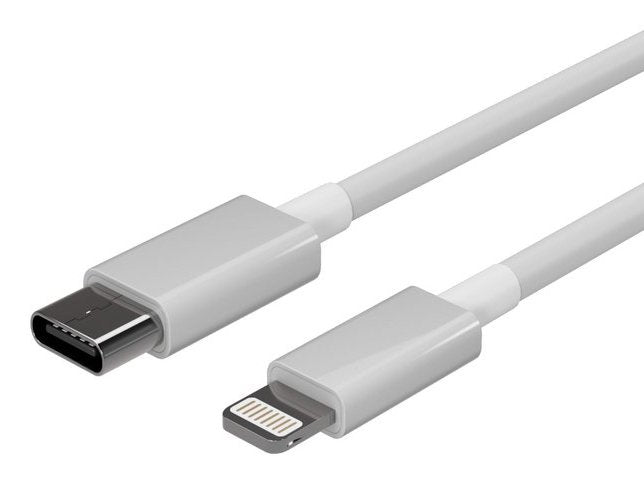 Shiverpeaks USB Cable Charging USB-C a 8-PIN Connector Male Pd 2M
