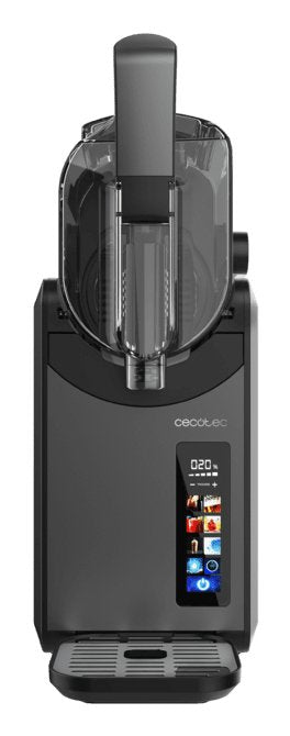 Cecotec A01_EU01_109564 Fabricante Postres Congelados Máquina Elaborar Bebidas Congeladas 220W Black