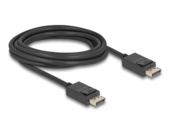 Delock 80494 Cable DisplayPort 16K 30 HZ / 8K 60 HZ 40Gbps 3M