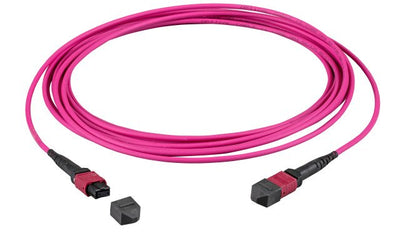 Efb Mtp(f)-mtp(f) Network Cable OM4 12 Fasern Type B Lszh Erika-violeta 0,5M — image 1