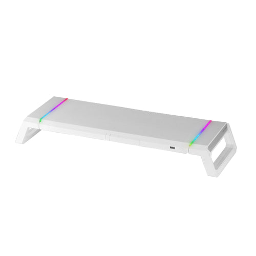 Mars Gaming Stand Gaming Monitor Mgs-one Up To 30KG White — image 1