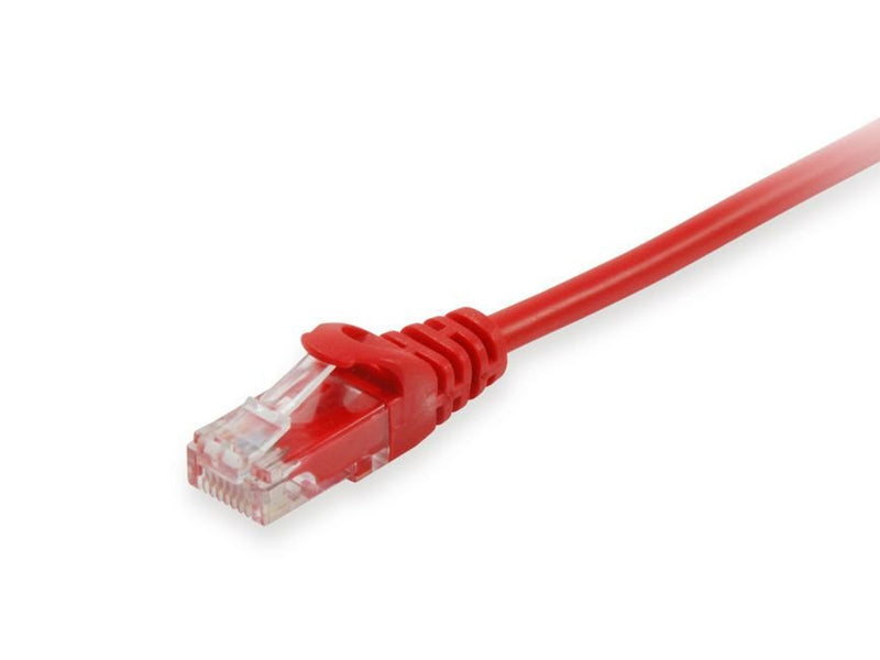 Equip Network Cable CAT.6A U UTP 2x RJ45 7.50M Red Lszh