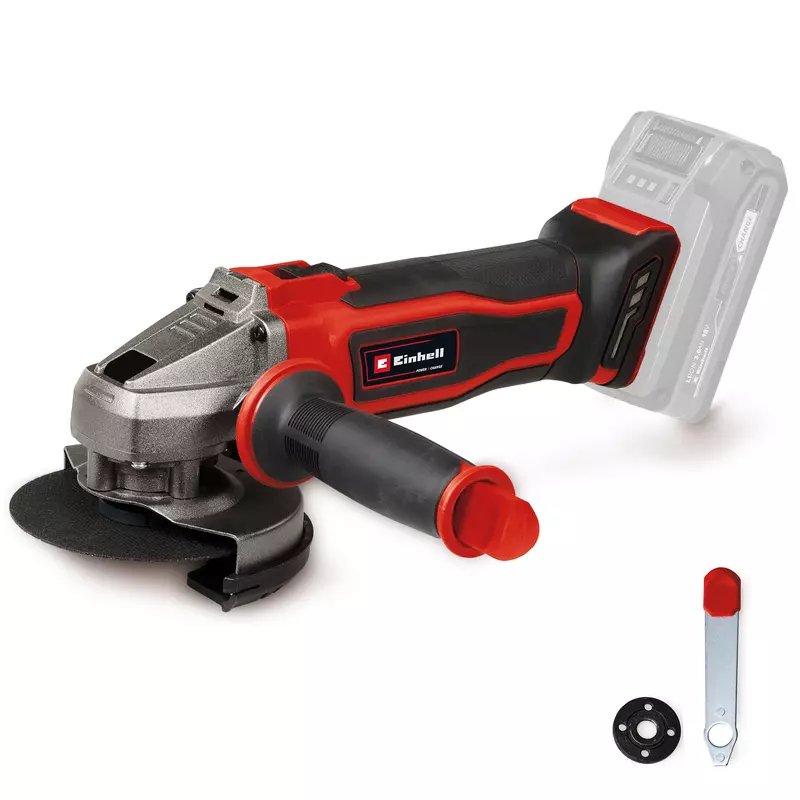 Einhell Angle Grinder Angular Te-ag 18/115-2 Li Body Only 4431166 Red/Black