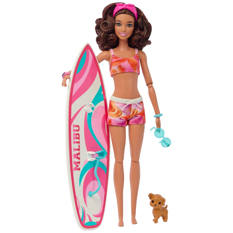 Mattel Barbie Surf Muñeca And Accesorios HPL69