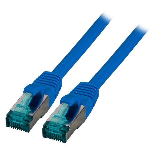 Efb RJ45 Network Cable S FTP, CAT.6A, Lszh, 5M, Blue