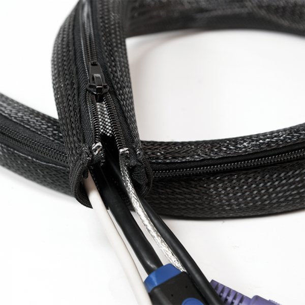 Logilink Hose Cable With Zip Ø 50MM Grey 2M