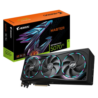 Gigabyte Graphics Card VGA NVIDIA Rtx 5070 Ti Aorus Mast 16 DDR7 — image 1