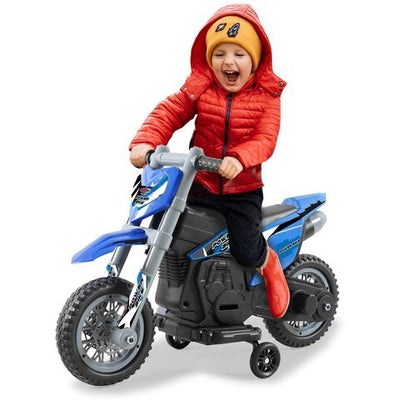 Jamara Ride-on Motorrad Power Bike 6V Blue 2 + — image 1