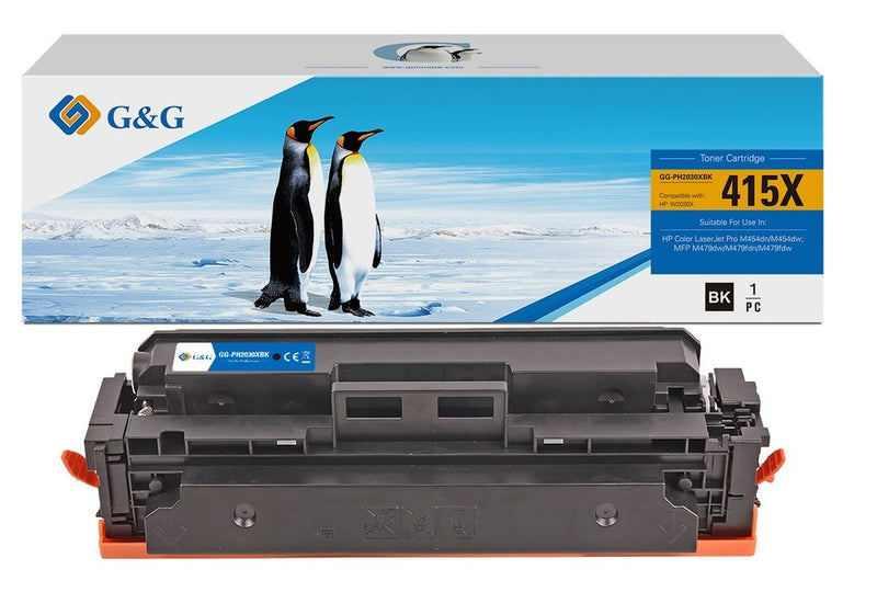 G&g Xl-toner Compatible With HP 415X W2030X