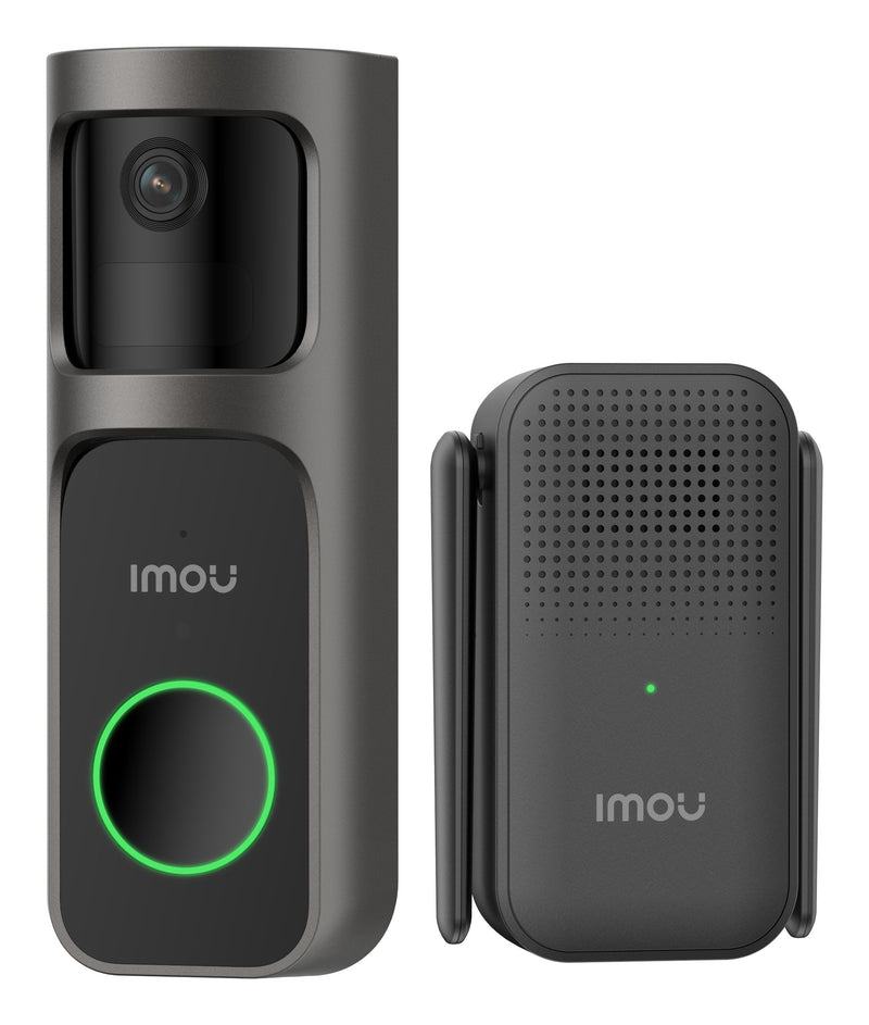Imou Kit Doorbell 2S 2K Black dB-2SP-3T0W/DS2S