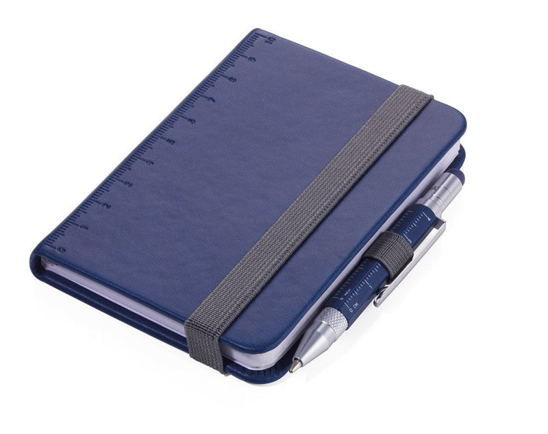 Troika NPP25/dB Notebook And Block A7 128 Hojas Blue