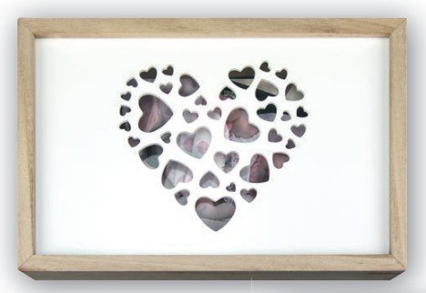 Zep CZ1268 Box Of Almacenaje Rectangular Wood