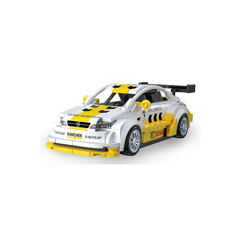 Jamara Cada Opel Astra V8 Coupe 1:24 White Bricks